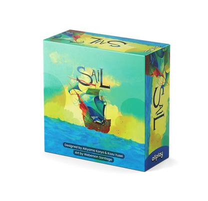 Allplay Sail Cooperative Strategy 2 Player Board Game for Adults and Family | The Strategy Line | 45 Minute Play Time