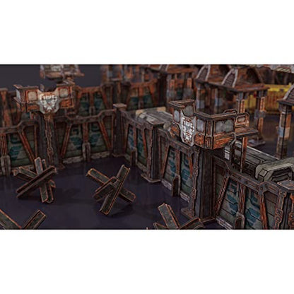 TinkerTurf Sci-Fi Terrain: Guard Tower Add-On, Abandoned Theme, Sturdy, Affordable, Great-Looking Full-Color Terrain, Quick and Easy to Assemble, Virtually Limitless Setups - style: Abandoned