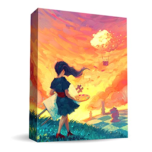Canvas Board Game – Strategic Card Crafting Game for 1–5 Players | Create stunning works of art with Canvas using innovative transparent cards.