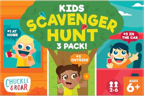 Chuckle & Roar Scavenger Hunt for Family Game Night