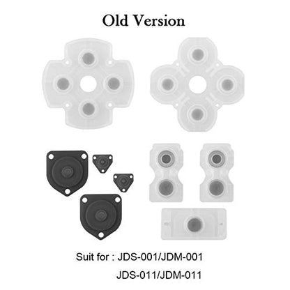 4 Set Silicone Conductive Rubber Pad Keypads for PS4 Buttons Part