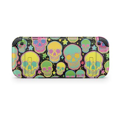 Gaming Skin Compatible with Nintendo Switch 2 Console Only - Candy Skulls - Premium 3M Vinyl Protective Wrap Decal Cover - Easy to Apply | Crafted in The USA by MightySkins - color: Candy Skulls, size: Switch 2 Console Skin Only, style: Matte Finish