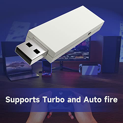 MAYFLASH Magic NS Wireless Bluetooth Controller USB Adapter for Switch/2, Windows, Raspberry Pi, Compatible with Switch Pro, PS4, PS5, Xbox Series X/S Controller and More - size: MAGIC NS 1