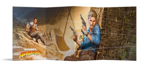 Free League Outgunned Adventure Director Screen - Tabletop RPG Game Master Screen with Rules Tables