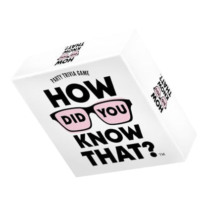 Hygge Games How did You Know That? – Trivia Party Game, White
