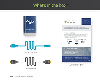 AV.io 4K – Grab and Go USB Video Capture for HD 1080p 60 fps and UHD 4K 30 fps