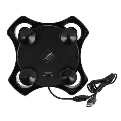 PUSOKEI PC Joystick, USB Joystick Flight Stick with Vibration Function Throttle Control, Flight Simulator Controls for PC 7/8/10/11 Computer, Laptop (PC Only)