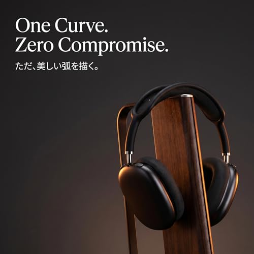 Gunking Headphone Stand with Floating Arc Design — Sculptural Desk Headset Holder for Gaming & Office, Universal Fit for Sony, Bose, AirPods Max & More