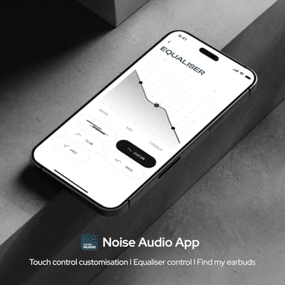 Noise Master Buds 2 with Sound by Bose (2026),51dB Adaptive ANC, Hi-Res LHDC Audio,360° Spatial Audio with Head Tracking, 6-mic ENC, Dual Pairing, Fast Charge & BT v6.1 (Carbon) - color: Carbon