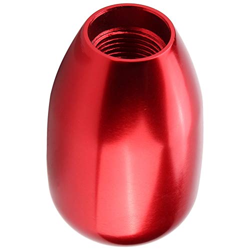 Dweekiy Weighted Metal Shift Knob (157g) 6-Speed Universal Manual for Real Car & Sim Racing, Red Gear Shift Head Shifter - Ergonomic Grip, Fits G29/G920 - color: Red