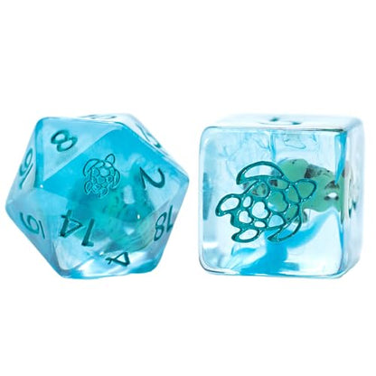 Gate Keeper Games Poly Set - Sea Turtle (7) - style: Sea Turtle