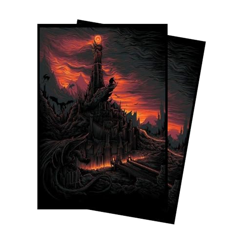 Tower of Doom - MTG Card Sleeves, 104ct, Standard Size, Smooth | Perfect for Double Sleeving, Smudge Resistant Matte Back, Standard 66x92mm - Compatible with Magic The Gathering & TCG Cards - color: Tower of Doom, size: Smooth