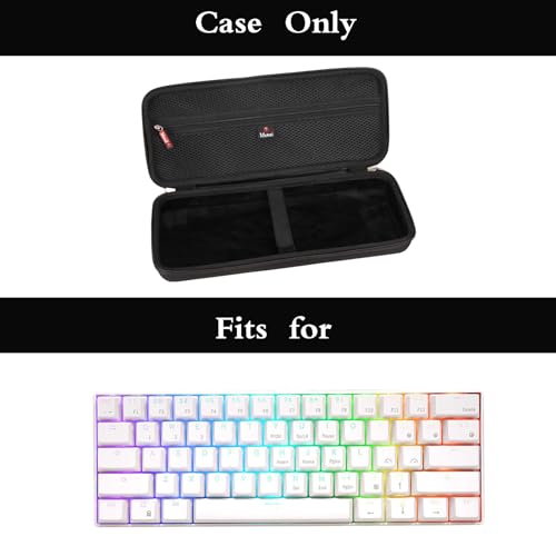 Mchoi Mechanical Keyboard Case Suitable for 60% 65% Wired/Wireless Bluetooth Mechanical Gaming Keyboard, Case Only