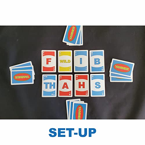 Word Card Game, Fun Family Word Game for Adults, Kids, Game Night, 1-6 Players, Ages 8+