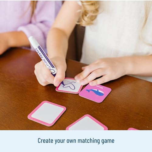 Wildkin Memory Matching Game – 36 Educational Pairs for Toddlers & Preschool - Girl - style: Whimsical