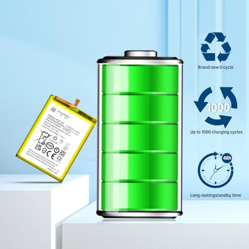 SHENMZ 6200mAh Battery for Galaxy A53 5G SM-A536 with Repair Tools | High-Capacity Battery for Samsung Galaxy A53 5G – Replacement for EB-BA336ABY,Compatible with SM-A536B/DS,SM-A536U - style: A53