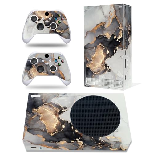 Skin Sticker for Xbox Series S, Full Protective Vinyl Decal Cover Wrap for Console and Wireless Controller (S-3701, Xbox Series S) - color: S-3701, size: Xbox Series S