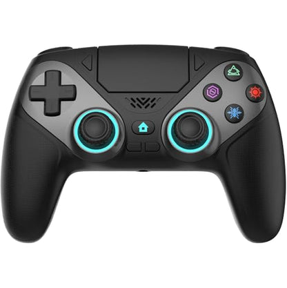 Dinosoo Replacement Controller for PS5/Xbox Series X|S with gamepad, video game controller, gaming controller, works with PS5/Xbox One and Windows 10/11 - color: Dark‌