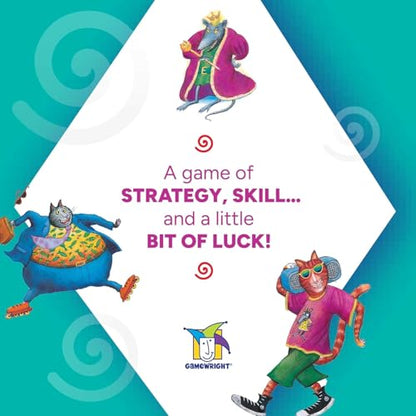 Gamewright Rat‑A‑Tat Cat Card Game – Family Board Games & Kids Games | Memory & Strategy Game for Kids 6+ | Quick Play Card Game for Family Game Night, 2‑6 Players - style: Single