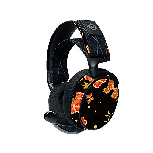 MightySkins Compatible with Steelseries Arctis 7 Gaming Headset (2019) - Flower Dream | Protective, Durable, and Unique Vinyl Decal| Easy to Apply, Remove, and Change Styles | Made In The USA - color: Flower Dream