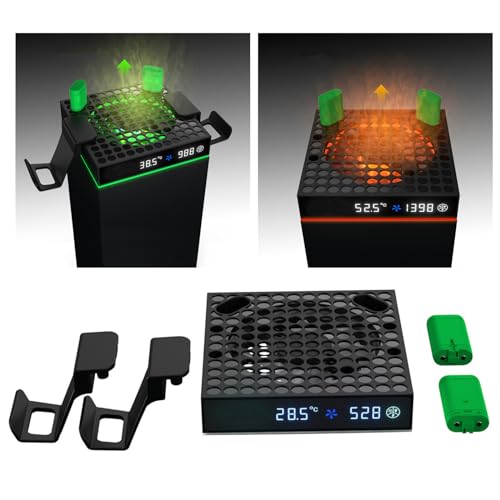 Consoles Cooling Fan Stand for Top Cover 3 Speed Adjustable Host Heat Dissipation Dock Game Consoles Cooling Fan