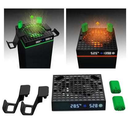 Consoles Cooling Fan Stand for Top Cover 3 Speed Adjustable Host Heat Dissipation Dock Game Consoles Cooling Fan