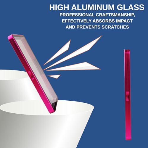 RedCap Magnetic Aluminum PSA Graded Card Holder 35PT Premium PSA Slab Protector Display Case with UV Resistant Glass Fits Standard PSA Graded Sports Trading Cards - Pink Mirage - color: Pink Mirage