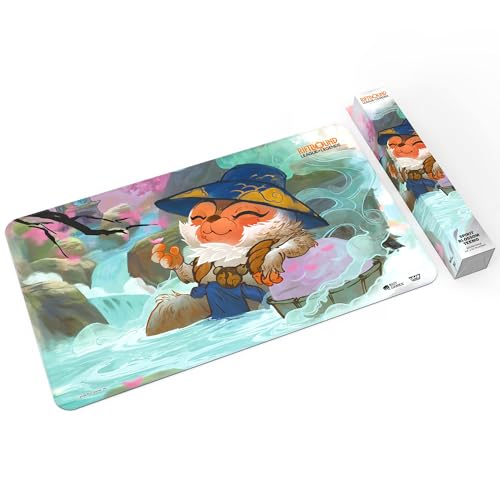 Riftbound: League of Legends - Playmat: Teemo -TCG Spiritforged Spirit Blossom, 24x14, Neoprene, Character Art, Tabletop Trading Card Game Accessory - style: Teemo