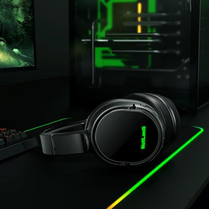 X1 40H Wireless Gaming Headset with Mic for Xbox Series X|S Xbox One PS5 PC | 2.4GHz Low Latency Headphones, Bluetooth, 3D Surround Sound, Noise Canceling Mic