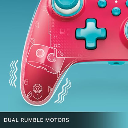 PowerA Nano Enhanced Wired Controller for Xbox Series X|S - Red Sky, portable, compact, gamepad, hall effect thumbsticks, gaming controller, works with Xbox One and Windows 10/11 - color: Various