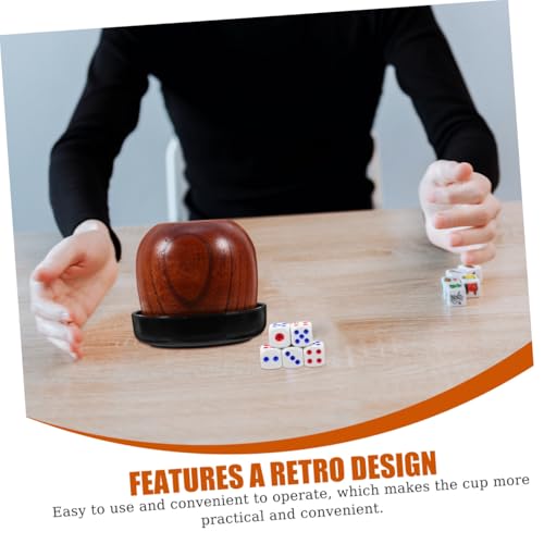 Dice Shaker Holder Game Dice Cup for Tabletop Games Storage Case for Multiple Dices