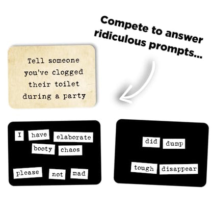 Ransom Notes Expansion Pack One - The Ridiculous Word Magnet Party Game | Easy to Learn in 1 Minute for Hilarious Game Nights. 3+ Players Base Game Not Included - color: Expansion Pack One