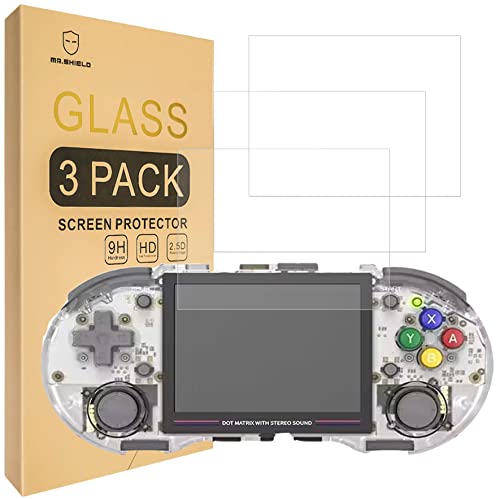 Mr.Shield 3-Pack Tempered Glass Screen Protector For Anbernic RG353PS | Japan Glass with 9H Hardness