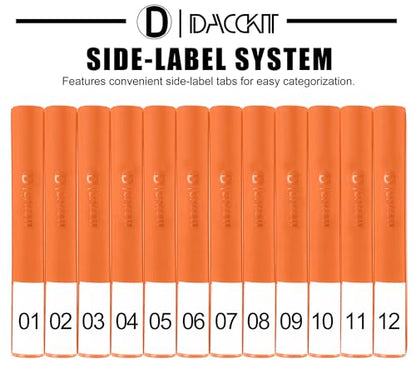 Premium 2000 Pocket Card Binder - 20 Pocket Trading Card Binder with Sleeves Fits 2000 Cards, Ringless Card Album for TCG - Model A，Bright Orange - color: 20P - Bright Orange