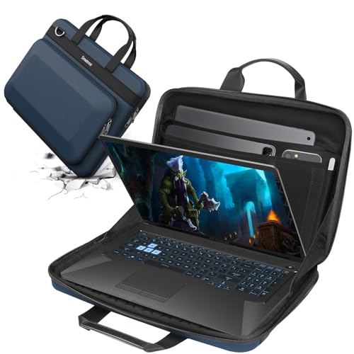 Smatree Heavy Duty Hard Carrying Laptop Case Compatible for 15.6 inch Acer Nitro 5 AN515, 16 inch Predator Triton 16/Neo 16 Gaming Laptop, Predator Triton 500/300 SE，Blue(A800) - color: Blue-16 Inch, size: For 16 inch Acer Laptops-1