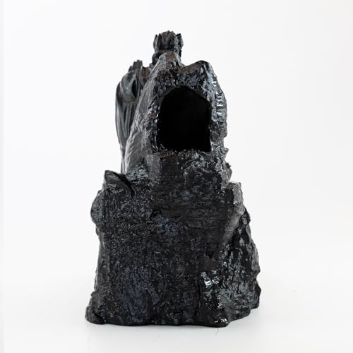 DND Dice Tower God Dice Tower DND Accessories | dnd dice tray for RPG Games Tabletop Games Such Dragons and Dungeons - color: Black