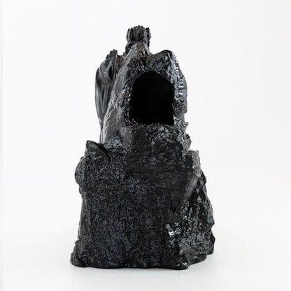 DND Dice Tower God Dice Tower DND Accessories | dnd dice tray for RPG Games Tabletop Games Such Dragons and Dungeons - color: Black