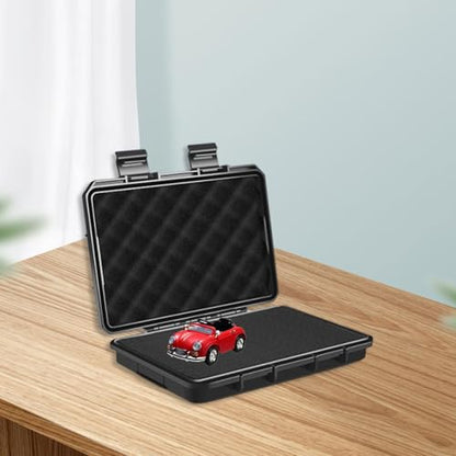 harayaa Model Case Toy Car Collection Box with Space Saving Stackable Structure Customizable Foam Interior for Model Storage Strong LAT, M - size: Medium