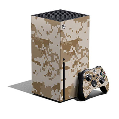 MightySkins Skin Compatible with Xbox Series X Bundle - Desert Camo | Protective, Durable, and Unique Vinyl Decal wrap Cover | Easy to Apply and Change Styles | Made in The USA - color: Desert Camo