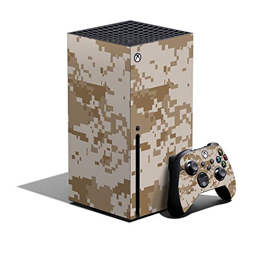 MightySkins Skin Compatible with Xbox Series X Bundle - Desert Camo | Protective, Durable, and Unique Vinyl Decal wrap Cover | Easy to Apply and Change Styles | Made in The USA - color: Desert Camo