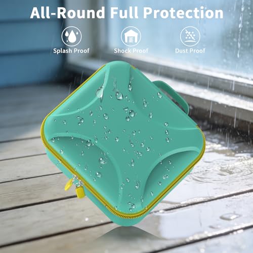 Carrying Case Compatible with Nex Playground Active Play System, Video Game Console Storage Holder Bag with Custom Slots for Device, Adapter, Remote Control and Accessories Organizer