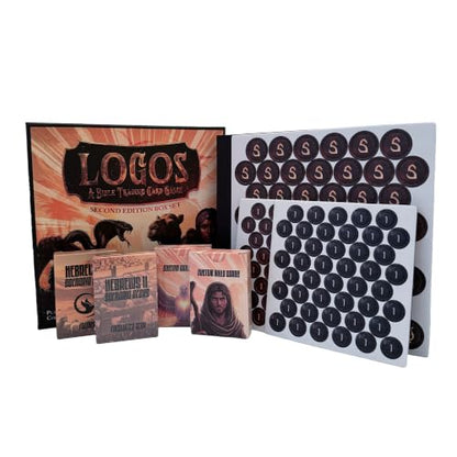 Logos Bible Trading Card Game Core Set (2nd Edition) | Cooperative Expandable/Collectible Card Game for Adults and Teens Ages 10+ 1-4 Players Average Playtime 15-45 Minutes