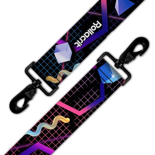 Rollacrit Gelatinous Cube 55-inch Bag Strap - Nylon Strap for Bag of Holding Messenger Bag, Purses, Cross-body bags, game bags - style: Quest