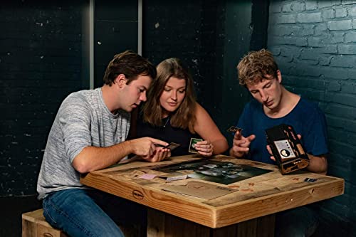 Escape Room The Game, Version 2 - with 4 Thrilling Escape Rooms | Solve The Mystery Board Game for Adults and Teens