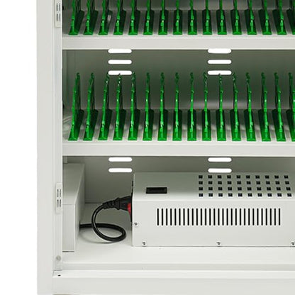 Rechargeable Mobile Phone Charging Cabinet,40 Slots Cell Phones Charging Station Portable Cellphone Charging Cart with Combination Lock, for Students and Employees, Tourists (40-Slots) - size: 40-Slots