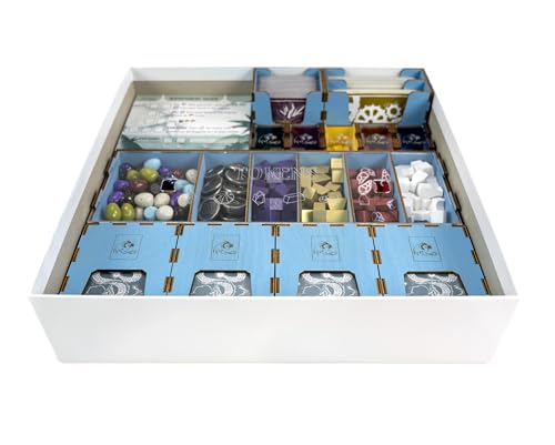 Wyrm Organizer for Wyrmspan (Sky Blue Deluxe) - color: Sky Blue Deluxe