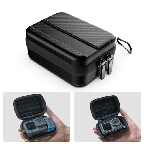 Mini Pro Carrying Case for GoPro, Hard Shell Travel Storage Case for Go Pro Hero 13/12/11/10/9/8/7/6/5/4,DJI Osmo Action 5/4/3/2,AKASO and More - color: MiniPro