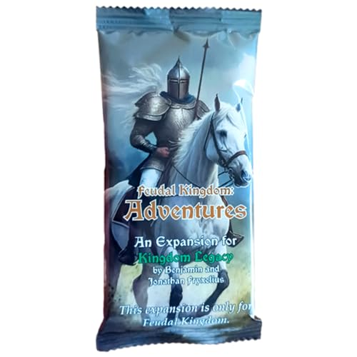Fryx Games Kingdom Legacy Adventures, Expansion Pack for Kingdom Legacy | For 1 Players and Ages 14+
