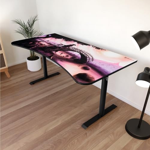Arozzi Arena Gaming Desk Pad D015 | Full Desk Mouse Pad, Washable Desk Mat, Anti-Slip Rubber Base, Water-Resistant Surface - color: D015