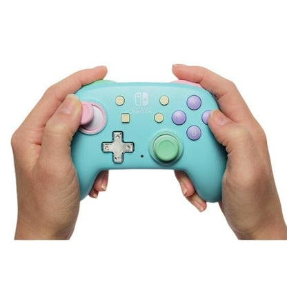 PowerA Nano Enhanced Wireless Controller for Nintendo Switch - Spring Dream, Compact, Smaller, Portable - color: Spring Dream
